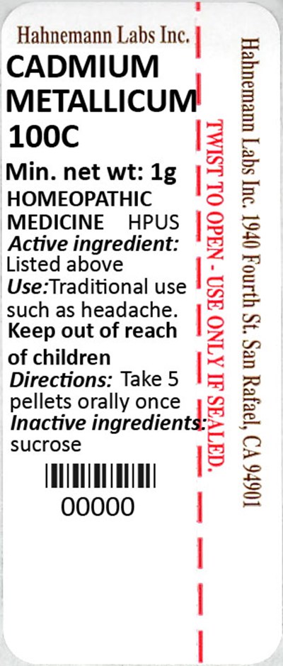 Cadmium Metallicum 100C 1g - Cadmium Metallicum 100C 1g